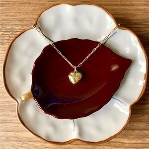 Ana Luisa Lev Medium Gold Heart Pendant Necklace